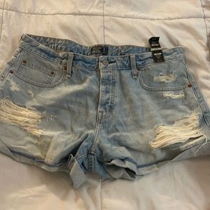 Abercrombie jean shorts